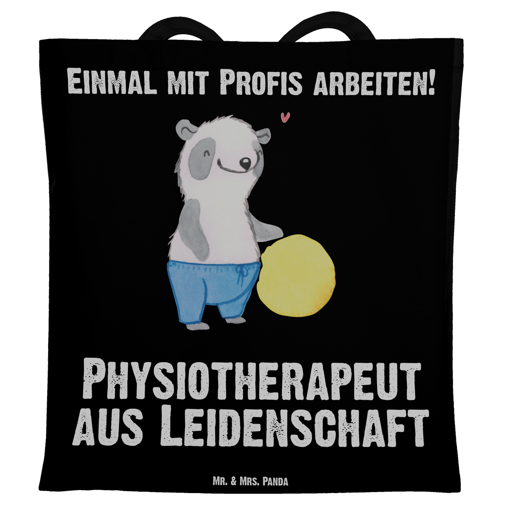 Tragetasche Physiotherapeut aus Leidenschaft Beuteltasche, Beutel, Einkaufstasche, Jutebeutel, Stoffbeutel, Tasche, Shopper, Umhängetasche, Strandtasche, Schultertasche, Stofftasche, Tragetasche, Badetasche, Jutetasche, Einkaufstüte, Laptoptasche, Beruf, Ausbildung, Jubiläum, Abschied, Rente, Kollege, Kollegin, Geschenk, Schenken, Arbeitskollege, Mitarbeiter, Firma, Danke, Dankeschön