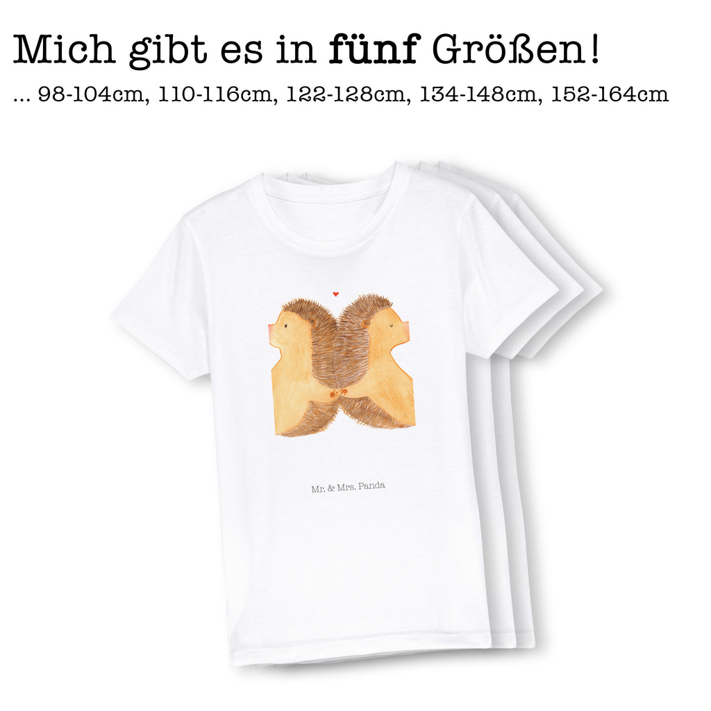 Organic Kinder T-Shirt Igel händchenhaltend Kinder T-Shirt, Kinder T-Shirt Mädchen, Kinder T-Shirt Jungen, Liebe, Partner, Freund, Freundin, Ehemann, Ehefrau, Heiraten, Verlobung, Heiratsantrag, Liebesgeschenk, Jahrestag, Hocheitstag, Igel, Igelliebe, Hand in Hand, Liebesbeweis, große Liebe, Liebesbotschaft, Hochzeit, Lieblingsmensch, Gemeinsamkeit, Love, Geschenk für zwei