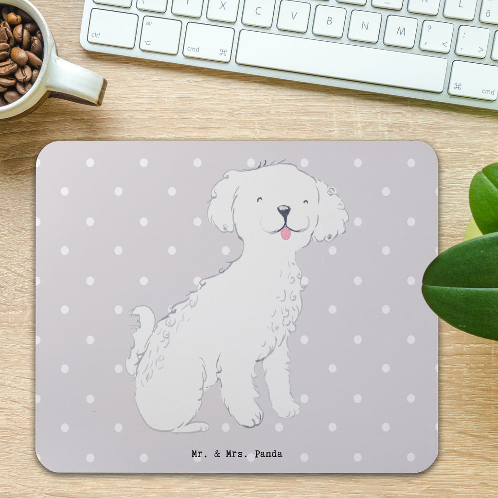 Mauspad Bichon Frisé Lebensretter Mousepad, Computer zubehör, Büroausstattung, PC Zubehör, Arbeitszimmer, Mauspad, Einzigartiges Mauspad, Designer Mauspad, Mausunterlage, Mauspad Büro, Hund, Hunderasse, Rassehund, Hundebesitzer, Geschenk, Tierfreund, Schenken, Welpe, Bichon Frisé