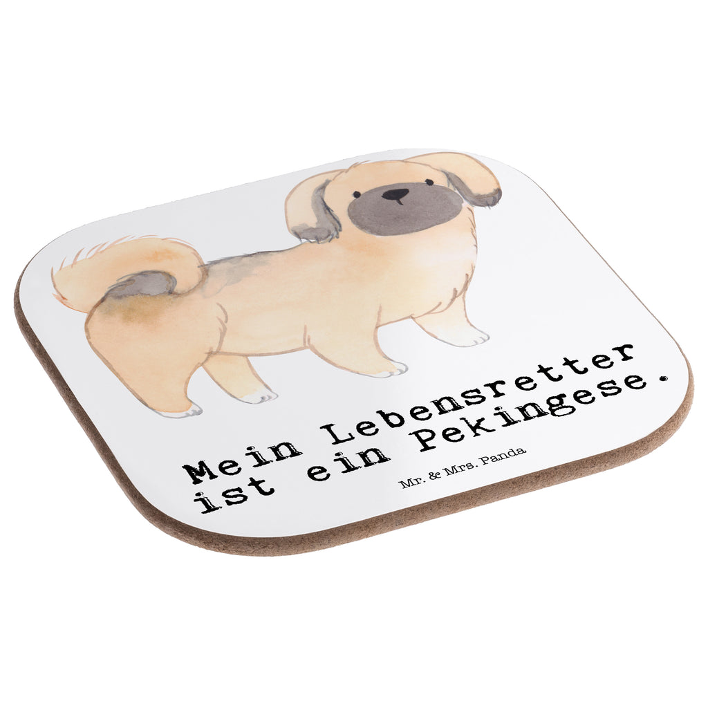 Quadratische Untersetzer Pekingese Lebensretter Untersetzer, Bierdeckel, Glasuntersetzer, Untersetzer Gläser, Getränkeuntersetzer, Untersetzer aus Holz, Untersetzer für Gläser, Korkuntersetzer, Untersetzer Holz, Holzuntersetzer, Tassen Untersetzer, Untersetzer Design, Hund, Hunderasse, Rassehund, Hundebesitzer, Geschenk, Tierfreund, Schenken, Welpe, Pekingese, Pekinese, Peking-Palasthund