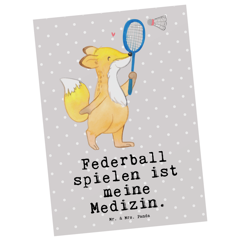 Postkarte Fuchs Federball spielen Medizin Postkarte, Karte, Geschenkkarte, Grußkarte, Einladung, Ansichtskarte, Geburtstagskarte, Einladungskarte, Dankeskarte, Ansichtskarten, Einladung Geburtstag, Einladungskarten Geburtstag, Geschenk, Sport, Sportart, Hobby, Schenken, Danke, Dankeschön, Auszeichnung, Gewinn, Sportler, Federball spielen, Badminton