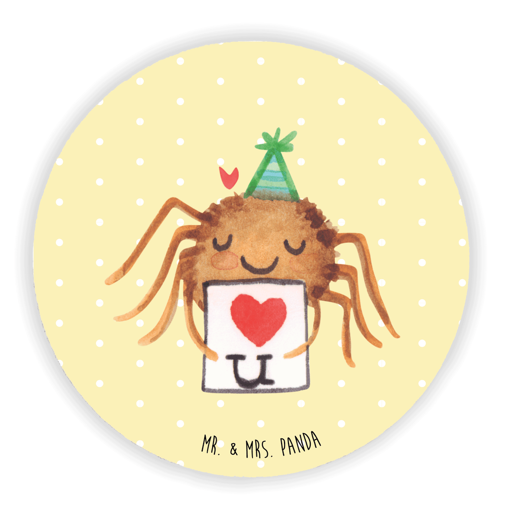 Rund Magnet Spinne Agathe Brief Kühlschrankmagnet, Pinnwandmagnet, Souvenir Magnet, Motivmagnete, Dekomagnet, Whiteboard Magnet, Notiz Magnet, Kühlschrank Dekoration, Spinne Agathe, Spinne, Agathe, Videos, Merchandise, Liebesbeweis, Ich Liebe dich, Heiratsantrag, Verliebt, Liebespaar, Liebesgeschenk, Treuebeweis, Treuetest