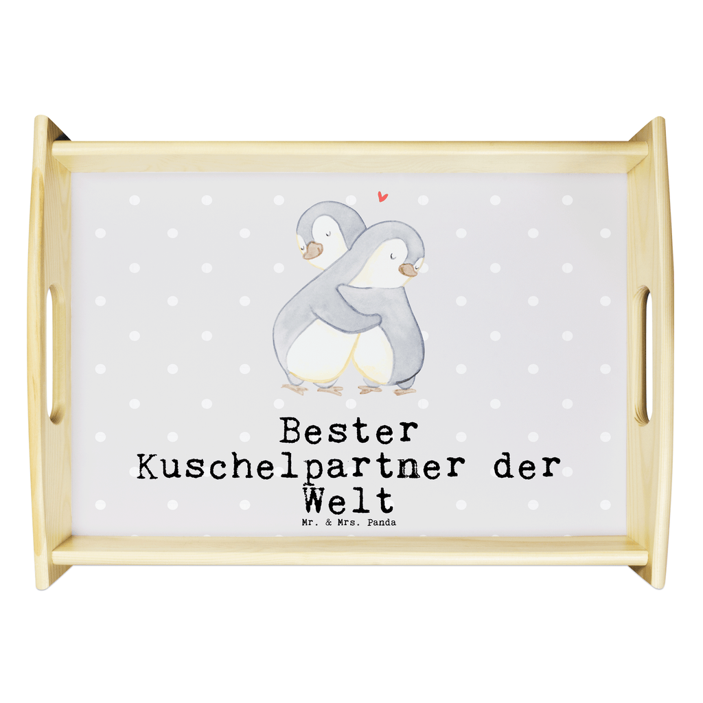 Serviertablett Pinguin Bester Kuschelpartner der Welt Serviertablett, Tablett, Holztablett, Küchentablett, Dekotablett, Frühstückstablett, für, Dankeschön, Geschenk, Schenken, Geburtstag, Geburtstagsgeschenk, Geschenkidee, Danke, Bedanken, Mitbringsel, Freude machen, Geschenktipp, Kuschelpartner, Lebenspartner, Ehepartner, Partner, Ehemann, Ehefrau, Kuscheln, Bett, Liebe, Freund, Freundin, Hochzeitstag, verliebt