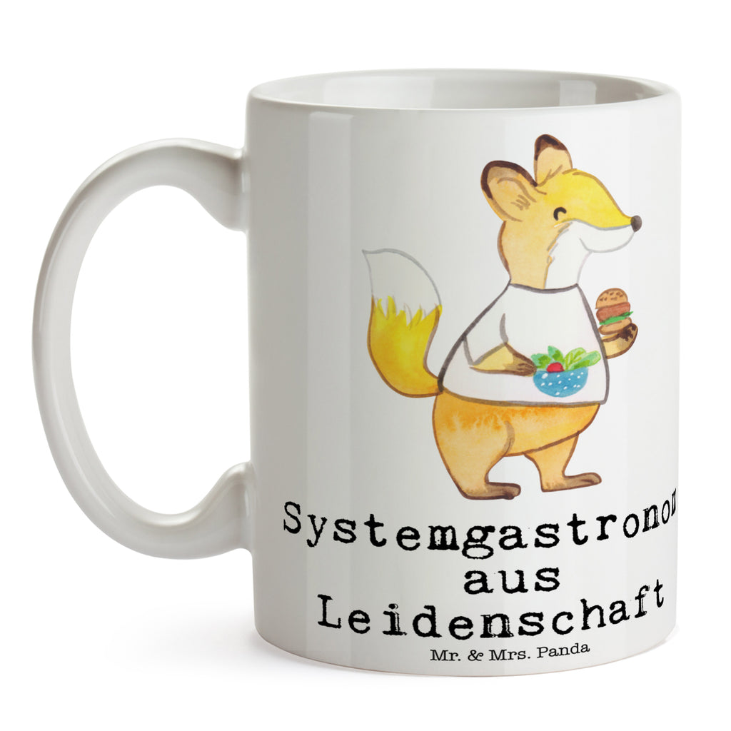 Tasse Systemgastronom aus Leidenschaft Tasse, Kaffeetasse, Teetasse, Becher, Kaffeebecher, Teebecher, Keramiktasse, Porzellantasse, Büro Tasse, Geschenk Tasse, Tasse Sprüche, Tasse Motive, Kaffeetassen, Tasse bedrucken, Designer Tasse, Cappuccino Tassen, Schöne Teetassen, Beruf, Ausbildung, Jubiläum, Abschied, Rente, Kollege, Kollegin, Geschenk, Schenken, Arbeitskollege, Mitarbeiter, Firma, Danke, Dankeschön