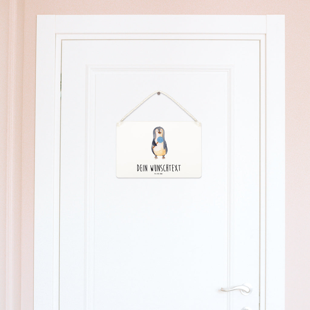 Personalisiertes Deko Schild Pinguin Lolli Dekoschild, Deko Schild, Schild, Tür Schild, Türschild, Holzschild, Wandschild, Wanddeko, Pinguin, Pinguine, Lolli, Süßigkeiten, Blödsinn, Spruch, Rebell, Gauner, Ganove, Rabauke