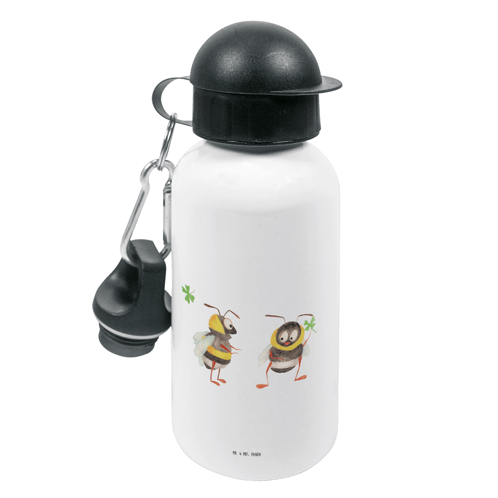 Kindertrinkflasche Hummeln Kleeblatt Kindertrinkflasche, Kinder Trinkflasche, Trinkflasche, Flasche, Kinderflasche, Kinder, Kids, Kindergarten Flasche, Grundschule, Jungs, Mädchen, Tiermotive, Gute Laune, lustige Sprüche, Tiere, Hummel, Biene, Spruch positiv, Biene Deko, Spruch schön, glücklich sein, glücklich werden, Spruch fröhlich