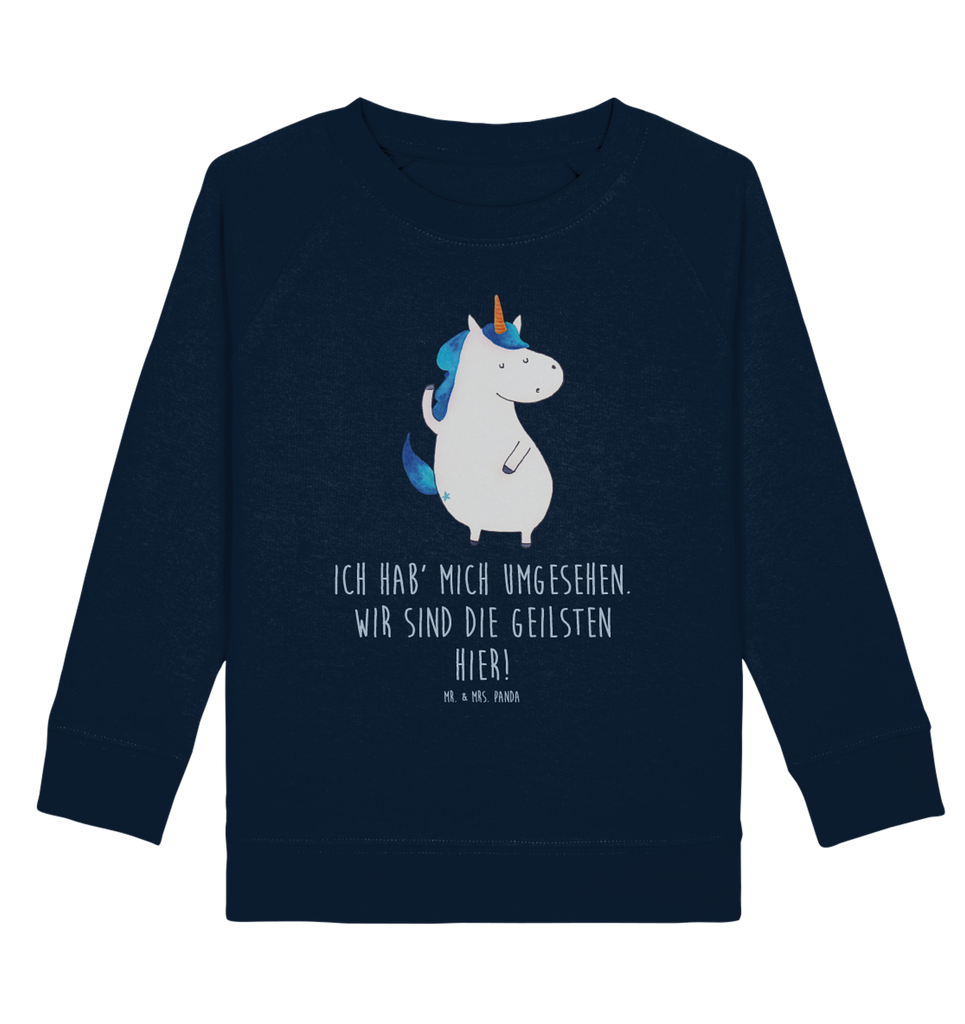 Organic Kinder Pullover Einhorn Mann Kinder Pullover, Kinder Sweatshirt, Jungen, Mädchen, Einhorn, Einhörner, Einhorn Deko, Pegasus, Unicorn, cool, Mann, Freundin, Familie, bester Freund, BFF, Party, hübsch, beste