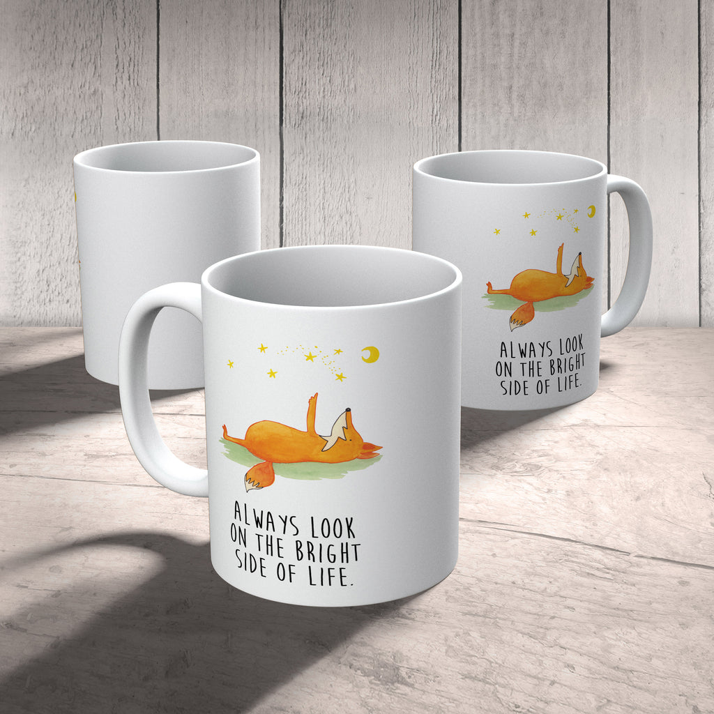 Tasse Fuchs Sterne Tasse, Kaffeetasse, Teetasse, Becher, Kaffeebecher, Teebecher, Keramiktasse, Porzellantasse, Büro Tasse, Geschenk Tasse, Tasse Sprüche, Tasse Motive, Kaffeetassen, Tasse bedrucken, Designer Tasse, Cappuccino Tassen, Schöne Teetassen, Fuchs, Füchse, tröstende Worte, Spruch positiv, Spruch schön, Romantik, Always Look on the Bright Side of Life