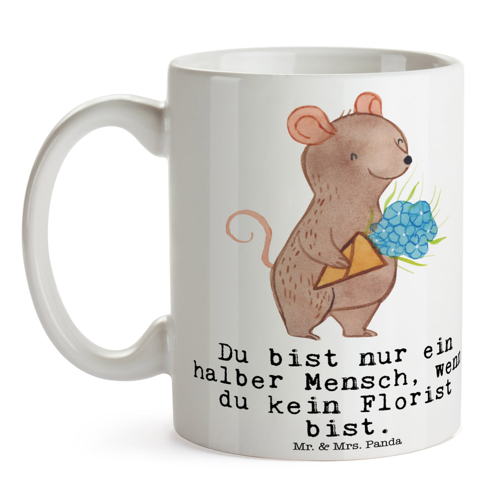 Tasse Florist mit Herz Tasse, Kaffeetasse, Teetasse, Becher, Kaffeebecher, Teebecher, Keramiktasse, Porzellantasse, Büro Tasse, Geschenk Tasse, Tasse Sprüche, Tasse Motive, Kaffeetassen, Tasse bedrucken, Designer Tasse, Cappuccino Tassen, Schöne Teetassen, Beruf, Ausbildung, Jubiläum, Abschied, Rente, Kollege, Kollegin, Geschenk, Schenken, Arbeitskollege, Mitarbeiter, Firma, Danke, Dankeschön, Blumenhändler, Florist, Blumenlanden, Blumenprofi