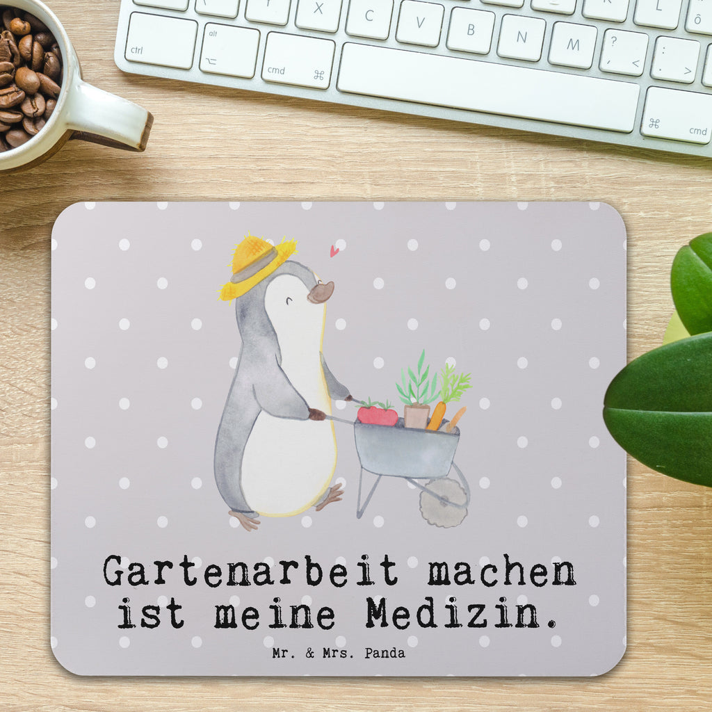 Mauspad Pinguin Gartenarbeit Medizin Mousepad, Computer zubehör, Büroausstattung, PC Zubehör, Arbeitszimmer, Mauspad, Einzigartiges Mauspad, Designer Mauspad, Mausunterlage, Mauspad Büro, Geschenk, Sport, Sportart, Hobby, Schenken, Danke, Dankeschön, Auszeichnung, Gewinn, Sportler, Gartenarbeit, Urban gardening, Gärtnern, Gartenpflege