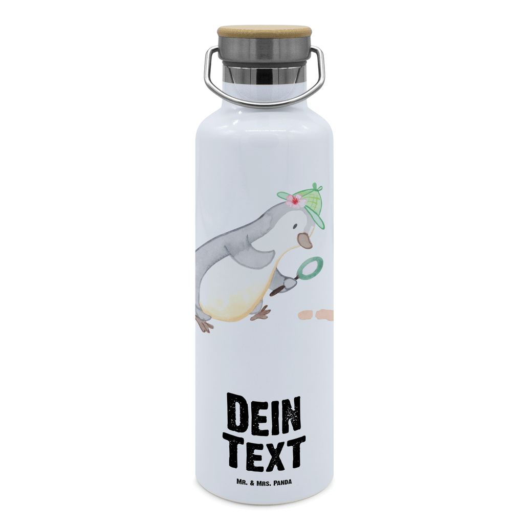 Personalisierte Trinkflasche Detektivin mit Herz Personalisierte Trinkflasche, Trinkflasche mit Namen, Trinkflasche bedrucken, Flasche personalisiert, Trinkflasch mit Aufdruck, Trinkflasche Werbegeschenk, Namensaufdruck Trinkflasche, Sportflasche personalisiert, Trinkflasche Sport, Beruf, Ausbildung, Jubiläum, Abschied, Rente, Kollege, Kollegin, Geschenk, Schenken, Arbeitskollege, Mitarbeiter, Firma, Danke, Dankeschön, Detektivin, Ermittlerin, Agentin, Privatdetektei, Berufsdetektivin, Wirtschaftsdetektei, Detektivausbildung, Spurensuche