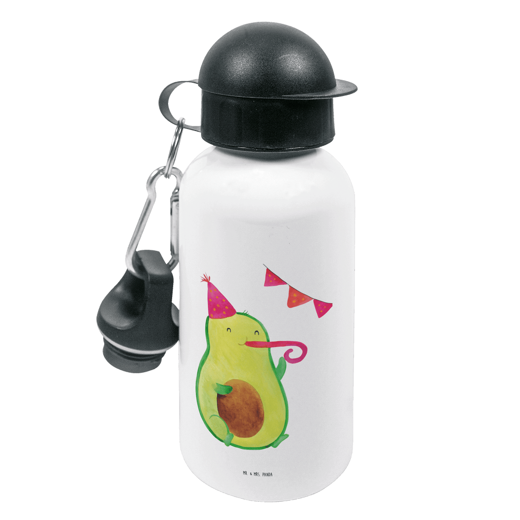 Kindertrinkflasche Avocado Party Time Kindertrinkflasche, Kinder Trinkflasche, Trinkflasche, Flasche, Kinderflasche, Kinder, Kids, Kindergarten Flasche, Grundschule, Jungs, Mädchen, Avocado, Veggie, Vegan, Gesund