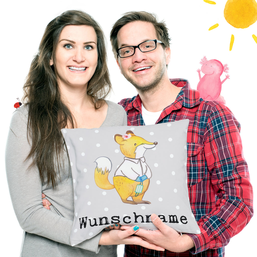 Personalisiertes Kissen Gynäkologin mit Herz Kissen, personalisiert, Name, Wunschname, bedrucken, Kopfkissen, Beruf, Ausbildung, Jubiläum, Abschied, Rente, Kollege, Kollegin, Geschenk, Schenken, Arbeitskollege, Mitarbeiter, Firma, Danke, Dankeschön, Gynäkologin, Frauenärztin, Geschenk Frauenarzt nach Geburt, Geburtshilfe, Frauenarztpraxis