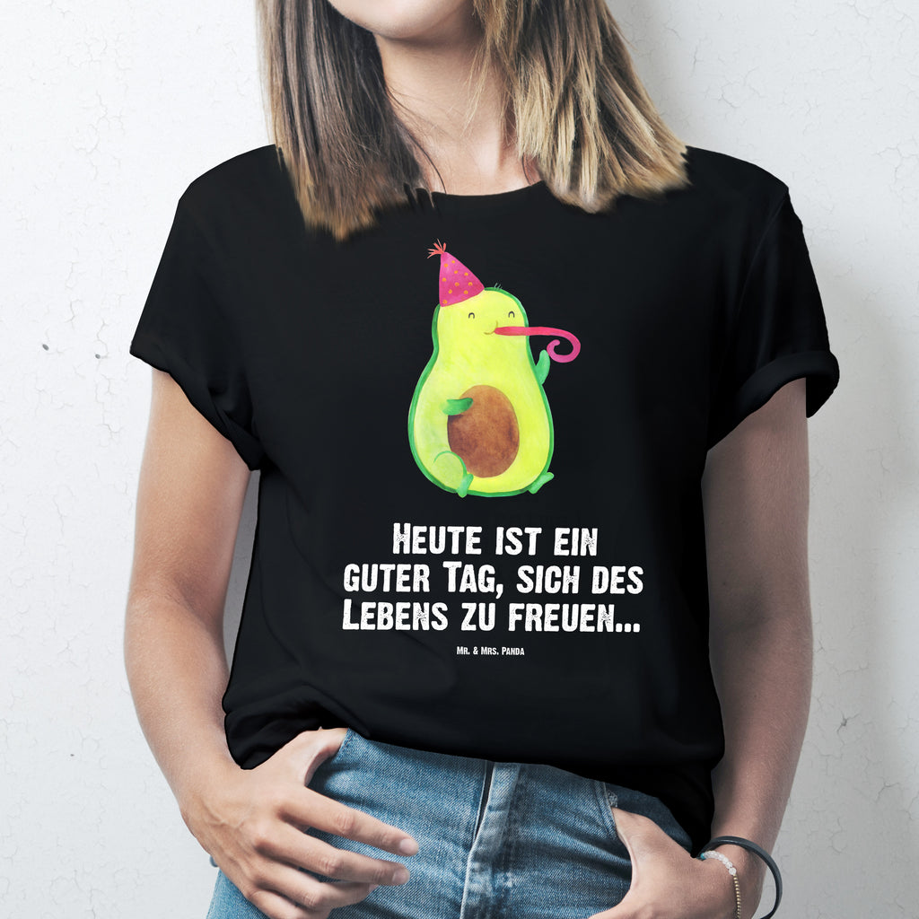 T-Shirt Standard Avocado Partyhupe T-Shirt, Shirt, Tshirt, Lustiges T-Shirt, T-Shirt mit Spruch, Party, Junggesellenabschied, Jubiläum, Geburstag, Herrn, Damen, Männer, Frauen, Schlafshirt, Nachthemd, Sprüche, Avocado, Veggie, Vegan, Gesund, Feierlichkeit, Feier, Fete, Geburtstag, Gute Laune, Tröte