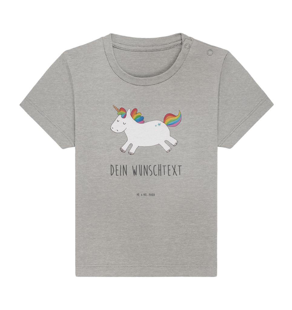 Personalisiertes Baby Shirt Einhorn Happy Personalisiertes Baby T-Shirt, Personalisiertes Jungen Baby T-Shirt, Personalisiertes Mädchen Baby T-Shirt, Personalisiertes Shirt, Einhorn, Einhörner, Einhorn Deko, Pegasus, Unicorn, glücklich, fröhlich, Spaß, Freude, Lebensfreude, witzig, spannend, Lächeln, Lachen