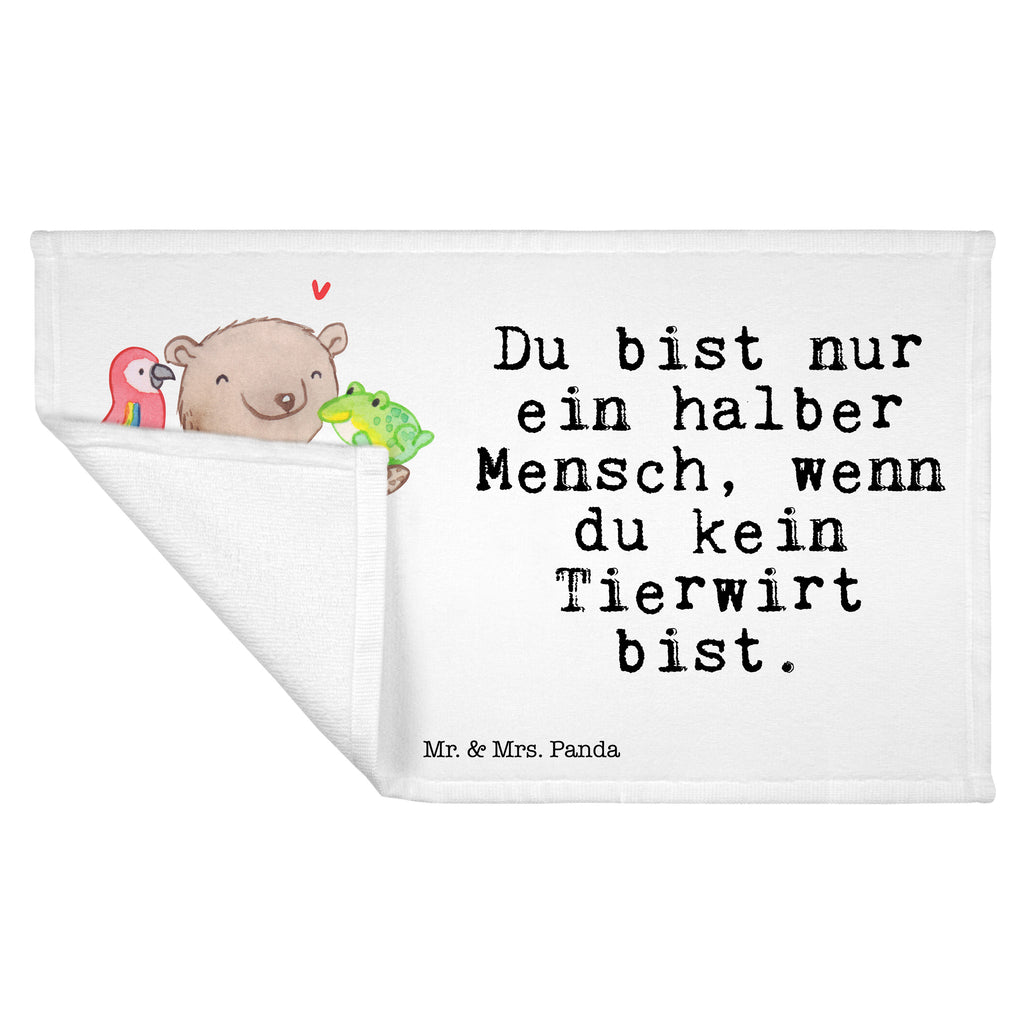 Handtuch Tierwirt mit Herz Gästetuch, Reisehandtuch, Sport Handtuch, Frottier, Kinder Handtuch, Beruf, Ausbildung, Jubiläum, Abschied, Rente, Kollege, Kollegin, Geschenk, Schenken, Arbeitskollege, Mitarbeiter, Firma, Danke, Dankeschön, Landwirt; Bauer, Tierwirt, Agronom, Farmer, Bauernhof