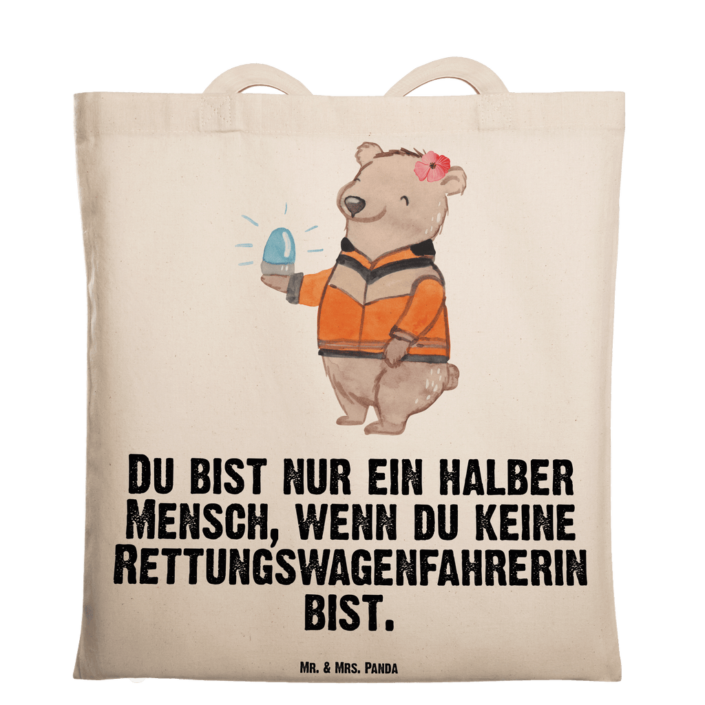 Tragetasche Rettungswagenfahrerin mit Herz Beuteltasche, Beutel, Einkaufstasche, Jutebeutel, Stoffbeutel, Tasche, Shopper, Umhängetasche, Strandtasche, Schultertasche, Stofftasche, Tragetasche, Badetasche, Jutetasche, Einkaufstüte, Laptoptasche, Beruf, Ausbildung, Jubiläum, Abschied, Rente, Kollege, Kollegin, Geschenk, Schenken, Arbeitskollege, Mitarbeiter, Firma, Danke, Dankeschön