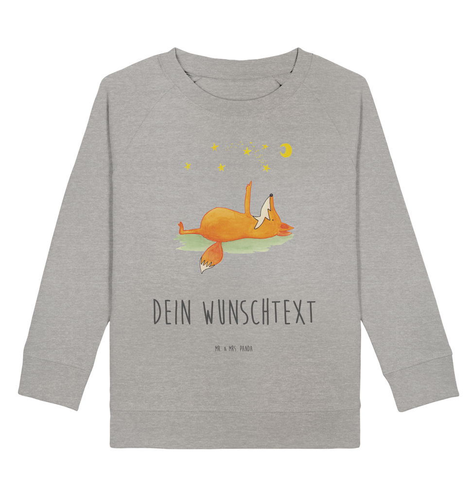 Personalisierter Kinder Pullover Fuchs Sterne Personalisierter Kinder Pullover, Personalisiertes Kinder Sweatshirt, Jungen, Mädchen, Fuchs, Füchse, tröstende Worte, Spruch positiv, Spruch schön, Romantik, Always Look on the Bright Side of Life