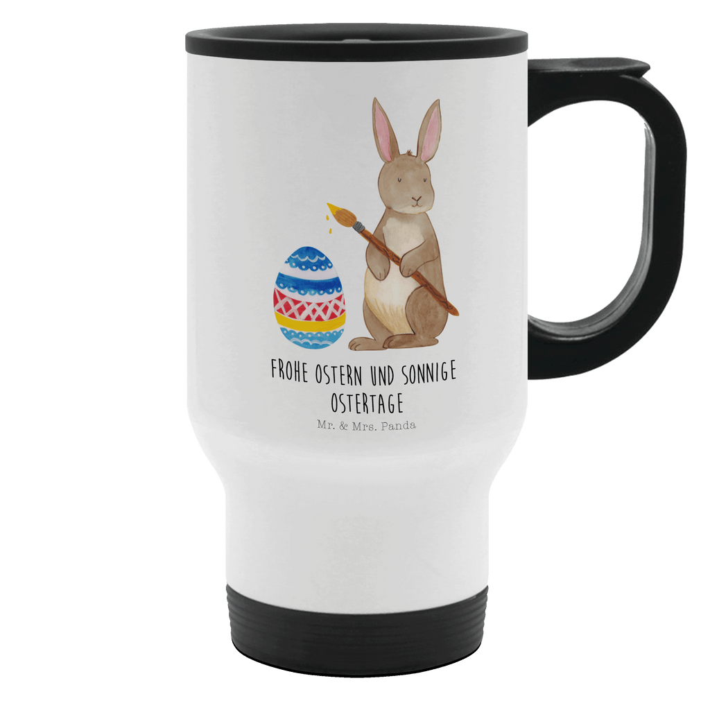 Thermobecher Hase Eier Malen Thermobecher, To Go Becher, Thermotasse, Kaffeebecher, Isolierbecher, Thermobecher To Go, Warmhaltetasse, Edelstahlbecher, Reisebecher, Tasse mit Deckel, Thermobecher für 400 ml, Kaffeetasse zum Mitnehmen, Tasse zum Mitnehmen, Spülmaschinenfest, Ostern, Osterhase, Ostergeschenke, Osternest, Osterdeko, Geschenke zu Ostern, Ostern Geschenk, Ostergeschenke Kinder, Ostern Kinder, Frohe Ostern, Ostergrüße, Osterblume, Osterei, bemalte Ostereier, Hase, Kaninchen, Eiermalen