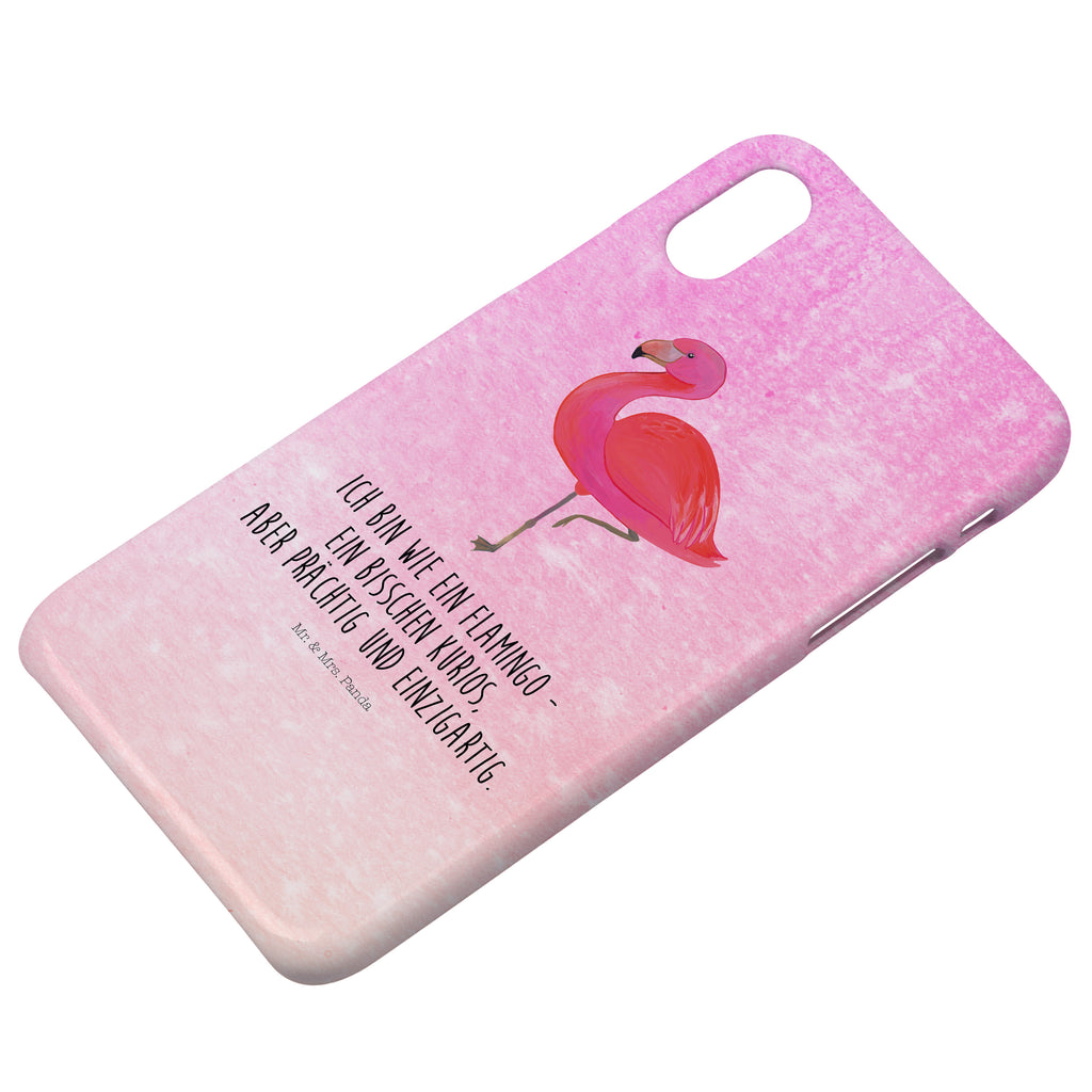 Handyhülle Flamingo Classic Handyhülle, Handycover, Cover, Handy, Hülle, Iphone 10, Iphone X, Flamingo, Einzigartig, Selbstliebe, Stolz, ich, für mich, Spruch, Freundin, Freundinnen, Außenseiter, Sohn, Tochter, Geschwister