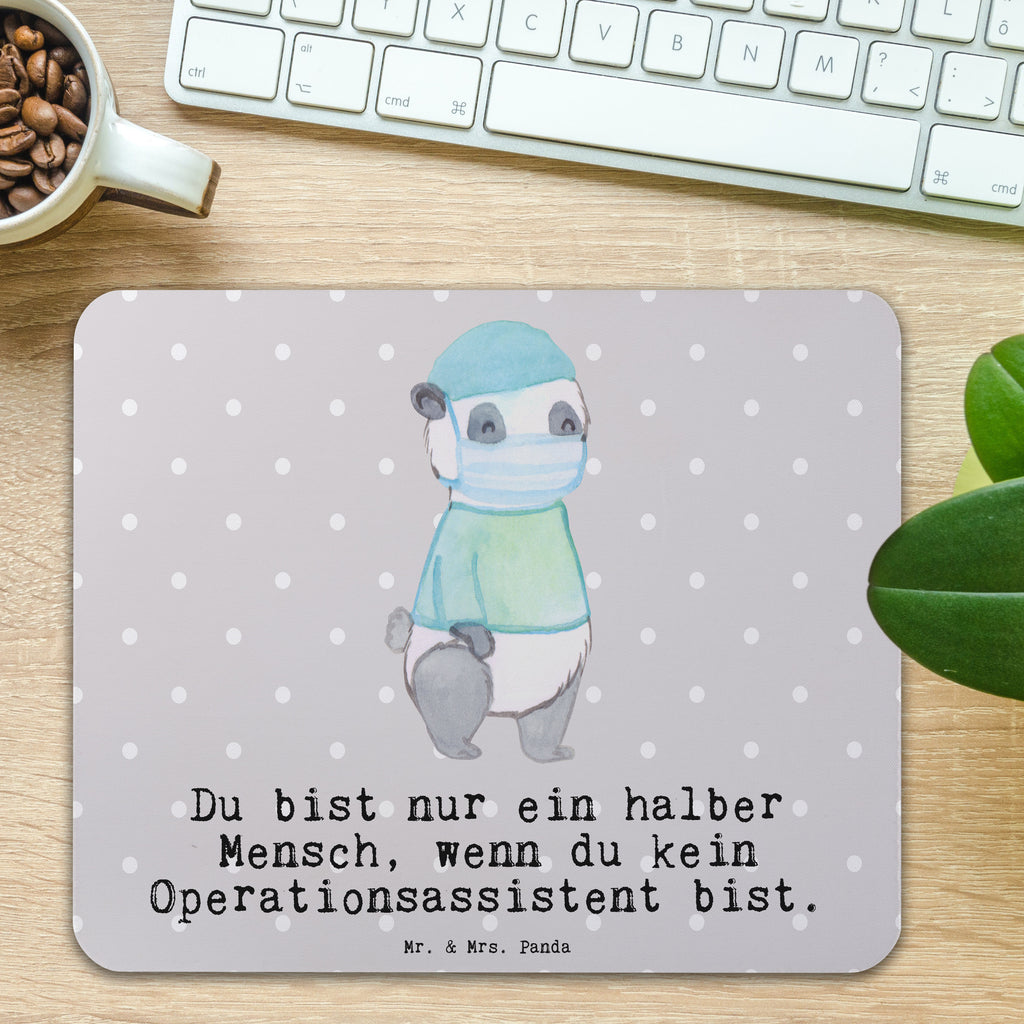 Mauspad Operationsassistent mit Herz Mousepad, Computer zubehör, Büroausstattung, PC Zubehör, Arbeitszimmer, Mauspad, Einzigartiges Mauspad, Designer Mauspad, Mausunterlage, Mauspad Büro, Beruf, Ausbildung, Jubiläum, Abschied, Rente, Kollege, Kollegin, Geschenk, Schenken, Arbeitskollege, Mitarbeiter, Firma, Danke, Dankeschön, Operationsassistent, Operationstechnischer Assistent, OTA, OP Assistent, Operationsassistenz