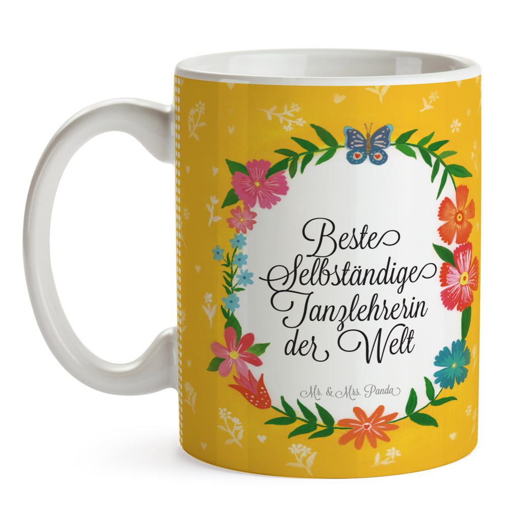 Tasse Selbständige Tanzlehrerin Tasse, Kaffeetasse, Teetasse, Becher, Kaffeebecher, Teebecher, Keramiktasse, Porzellantasse, Büro Tasse, Geschenk Tasse, Tasse Sprüche, Tasse Motive, Kaffeetassen, Tasse bedrucken, Designer Tasse, Cappuccino Tassen, Schöne Teetassen, Geschenk