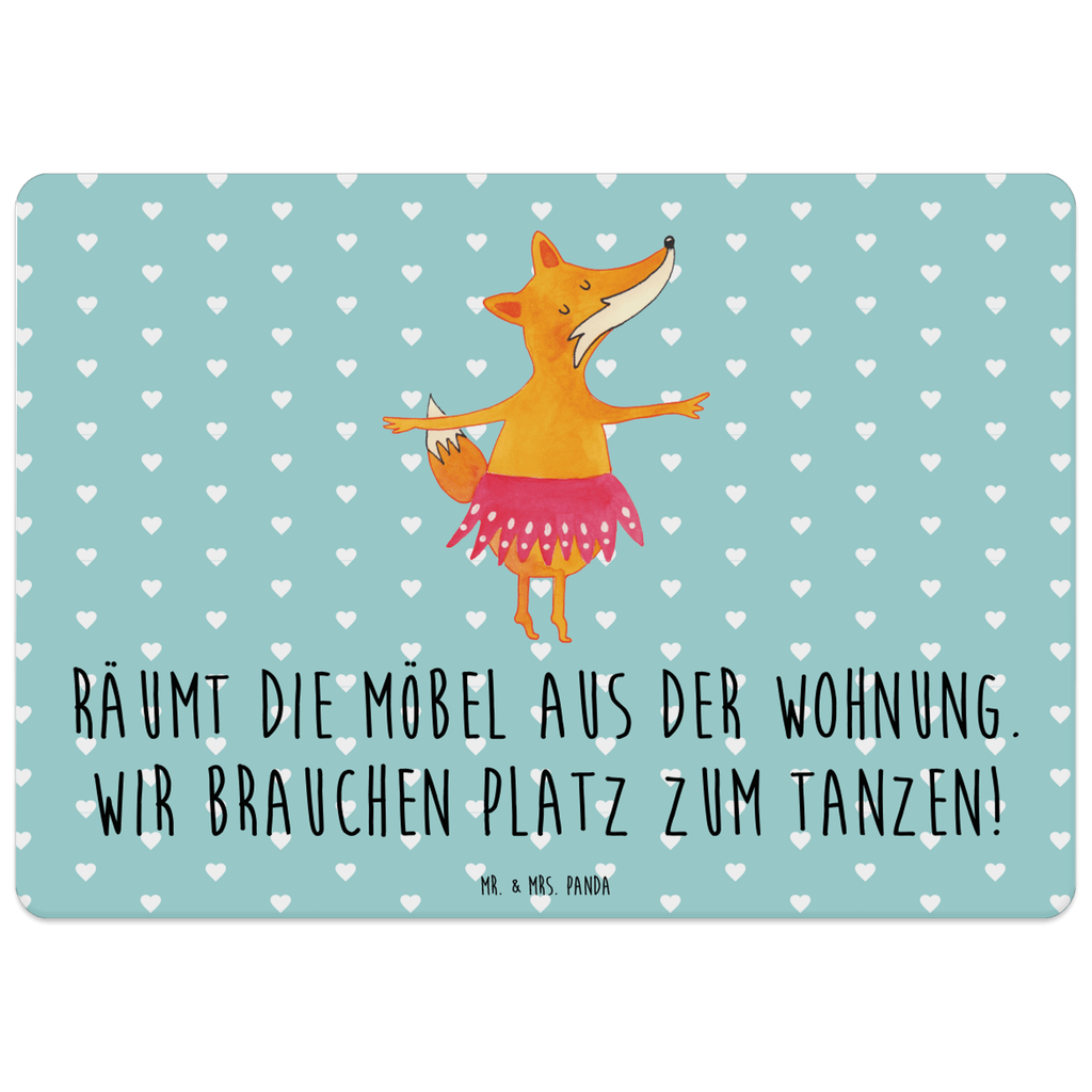 Tischset Fuchs Ballerina Tischset, Tischuntersetzer, Platzset, Fuchs, Fuchs Spruch, Füchse, Füchsin, Ballerina, Ballett, Tänzerin, Tanzen, Party, Einladung, Geburtstag