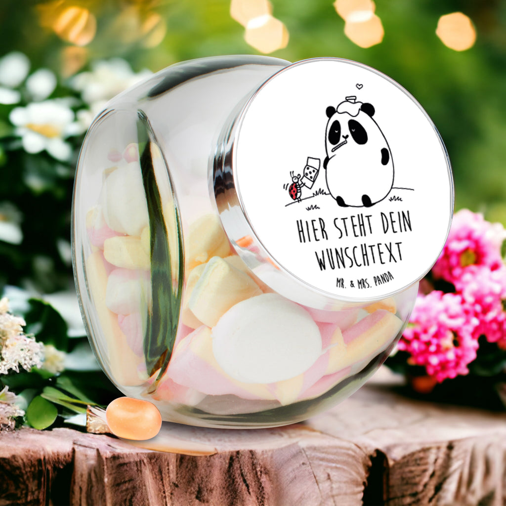 Personalisiertes Bonbonglas Easy & Peasy Gute Besserung Vorratsdose, Vorratsbehälter, Süßigkeitenglas, Süßigkeitendose, Kaffeedose, Müslidose, Teedose, Keksbehälter, Keksedose, Glasdose, Glasbälter, Vorratsglas, Küchenbehälter, Aufbewahrungsdose, Aufbewahungsglas, Gewürzdose, Küchenorganizer, Snackdose