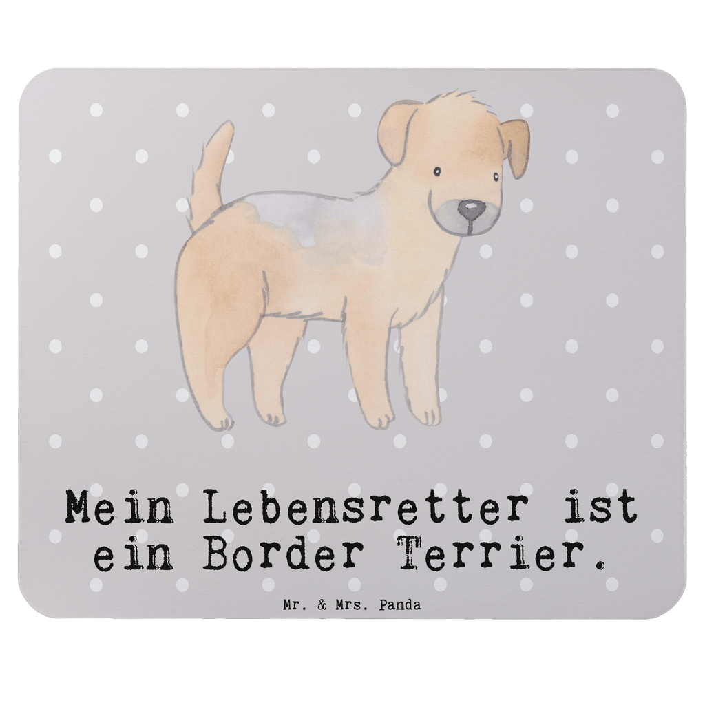 Mauspad Border Terrier Lebensretter Mousepad, Computer zubehör, Büroausstattung, PC Zubehör, Arbeitszimmer, Mauspad, Einzigartiges Mauspad, Designer Mauspad, Mausunterlage, Mauspad Büro, Hund, Hunderasse, Rassehund, Hundebesitzer, Geschenk, Tierfreund, Schenken, Welpe, Border Terrier