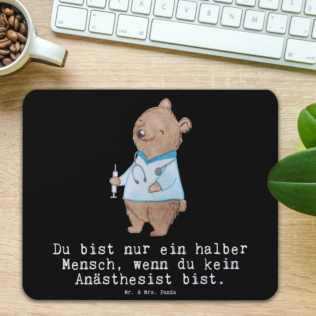 Mauspad Anästhesist mit Herz Mousepad, Computer zubehör, Büroausstattung, PC Zubehör, Arbeitszimmer, Mauspad, Einzigartiges Mauspad, Designer Mauspad, Mausunterlage, Mauspad Büro, Beruf, Ausbildung, Jubiläum, Abschied, Rente, Kollege, Kollegin, Geschenk, Schenken, Arbeitskollege, Mitarbeiter, Firma, Danke, Dankeschön, Anästhesist, Narkosearzt, Anästhesie, Krankenhaus, Studium