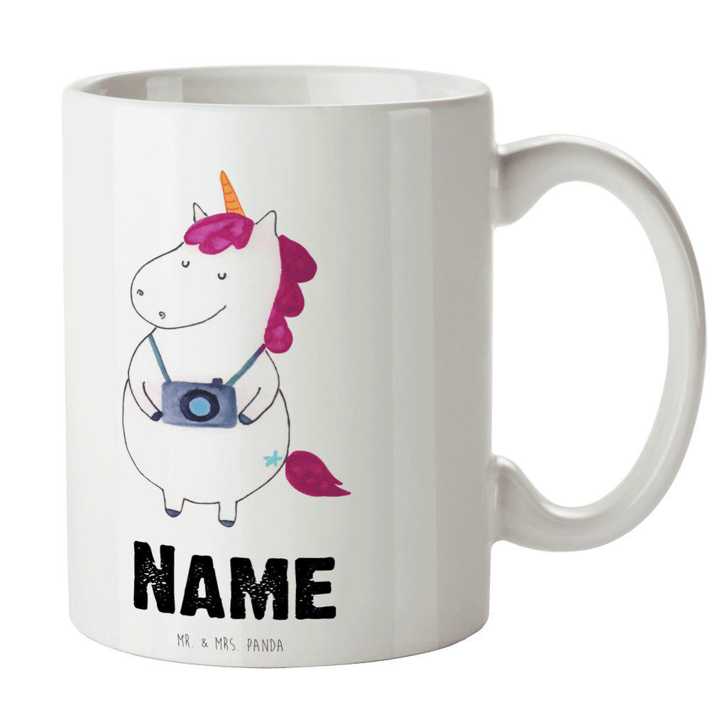 Personalisierte Tasse Einhorn Fotograf Personalisierte Tasse, Namenstasse, Wunschname, Personalisiert, Tasse, Namen, Drucken, Tasse mit Namen, Einhorn, Einhörner, Einhorn Deko, Pegasus, Unicorn, Fotograf, Fotografie, Kamera, Reisen, Weltreise, Weltenbummler, Urlaub, Tourist, Kurztrip, Reise, Städtereise