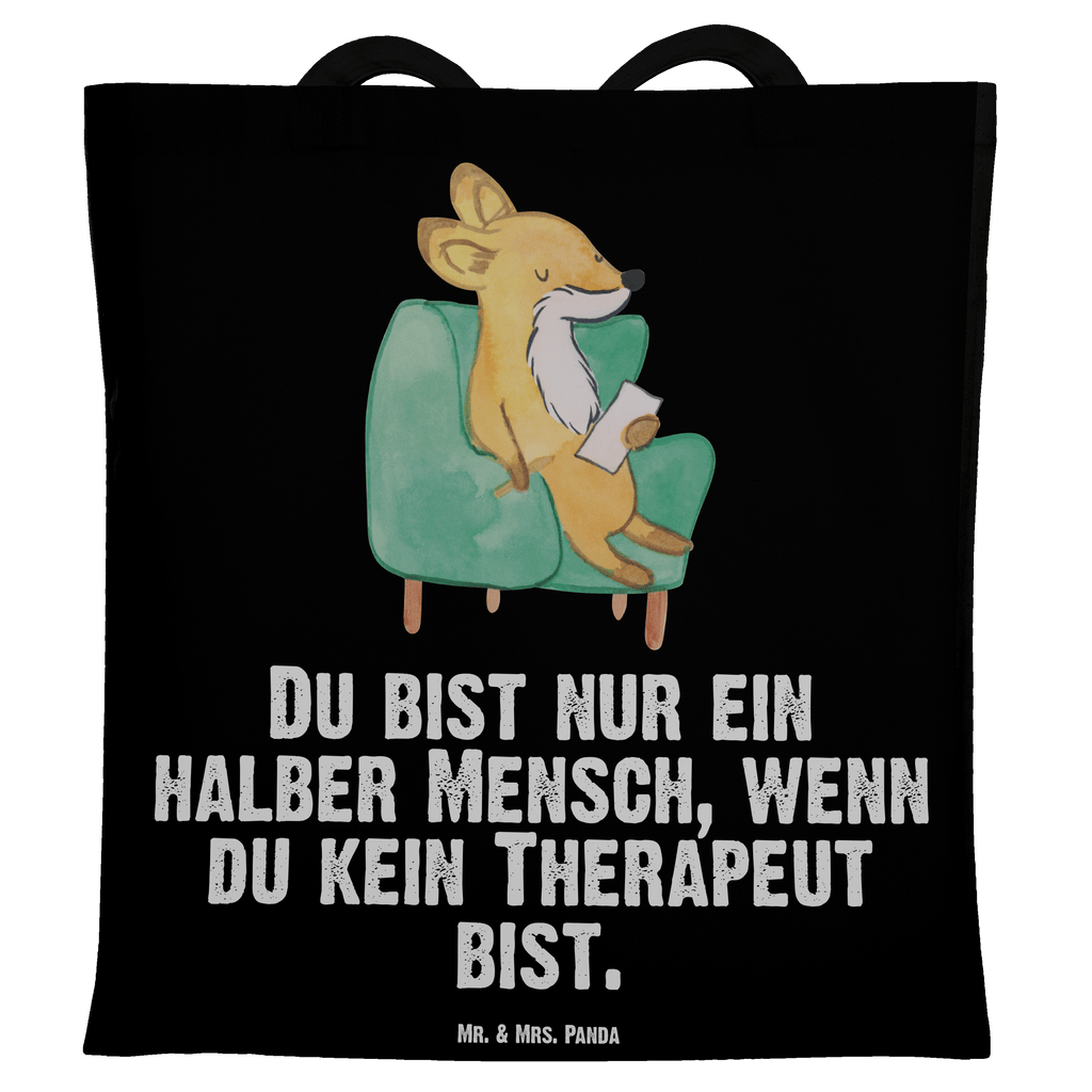 Tragetasche Therapeut mit Herz Beuteltasche, Beutel, Einkaufstasche, Jutebeutel, Stoffbeutel, Tasche, Shopper, Umhängetasche, Strandtasche, Schultertasche, Stofftasche, Tragetasche, Badetasche, Jutetasche, Einkaufstüte, Laptoptasche, Beruf, Ausbildung, Jubiläum, Abschied, Rente, Kollege, Kollegin, Geschenk, Schenken, Arbeitskollege, Mitarbeiter, Firma, Danke, Dankeschön