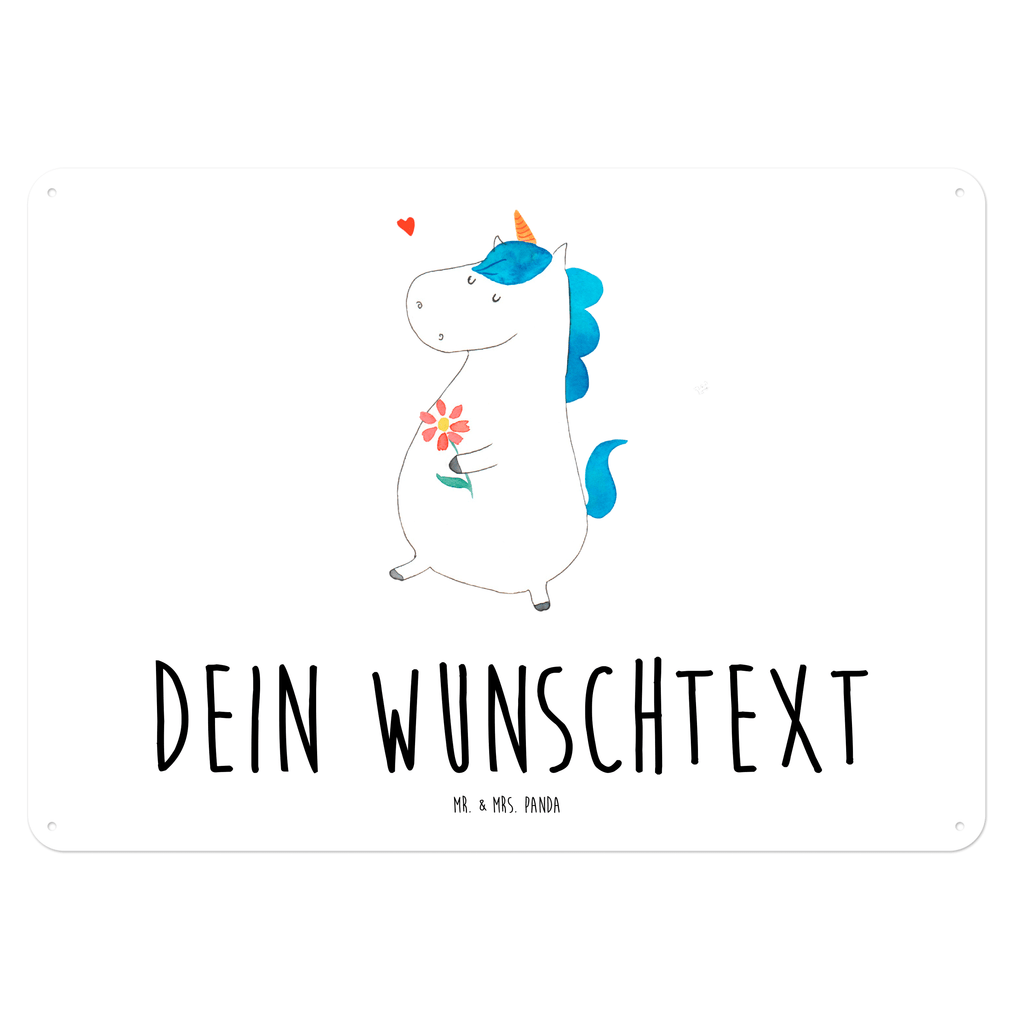 Personalisiertes Blechschild Einhorn Spaziergang Blechschild, Metallschild, Geschenk Schild, Schild, Magnet-Metall-Schild, Deko Schild, Wandschild, Wand-Dekoration, Türschild, Einhorn, Einhörner, Einhorn Deko, Pegasus, Unicorn, Glitzer, Blumen, Spaziergang, Motivation, Gute Laune, Freude, Freundin, Mutter, Schwester