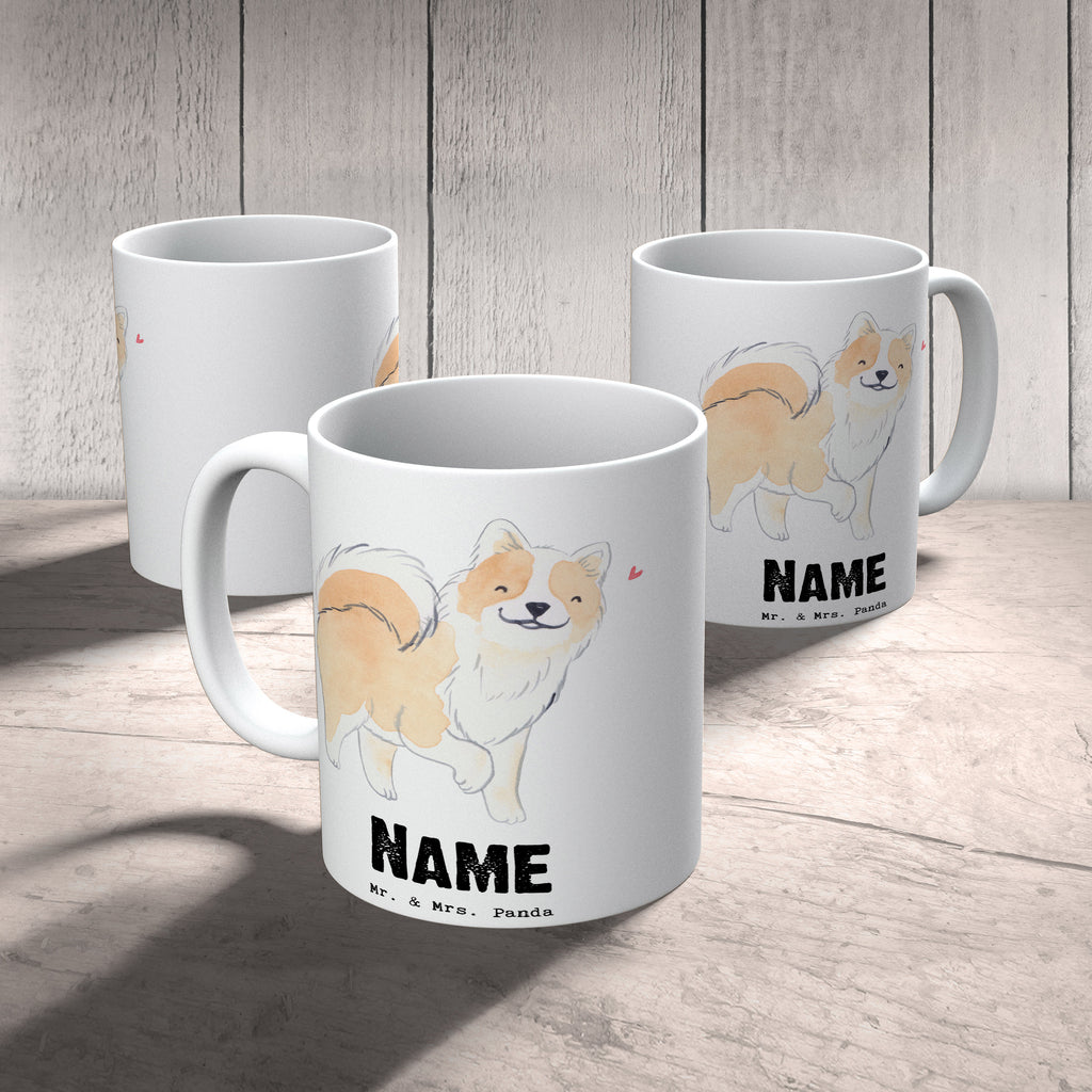 Personalisierte Tasse Islandhund Lebensretter Personalisierte Tasse, Namenstasse, Wunschname, Personalisiert, Tasse, Namen, Drucken, Tasse mit Namen, Hund, Hunderasse, Rassehund, Hundebesitzer, Geschenk, Tierfreund, Schenken, Welpe, Islandhund, isländischer Schäferhund