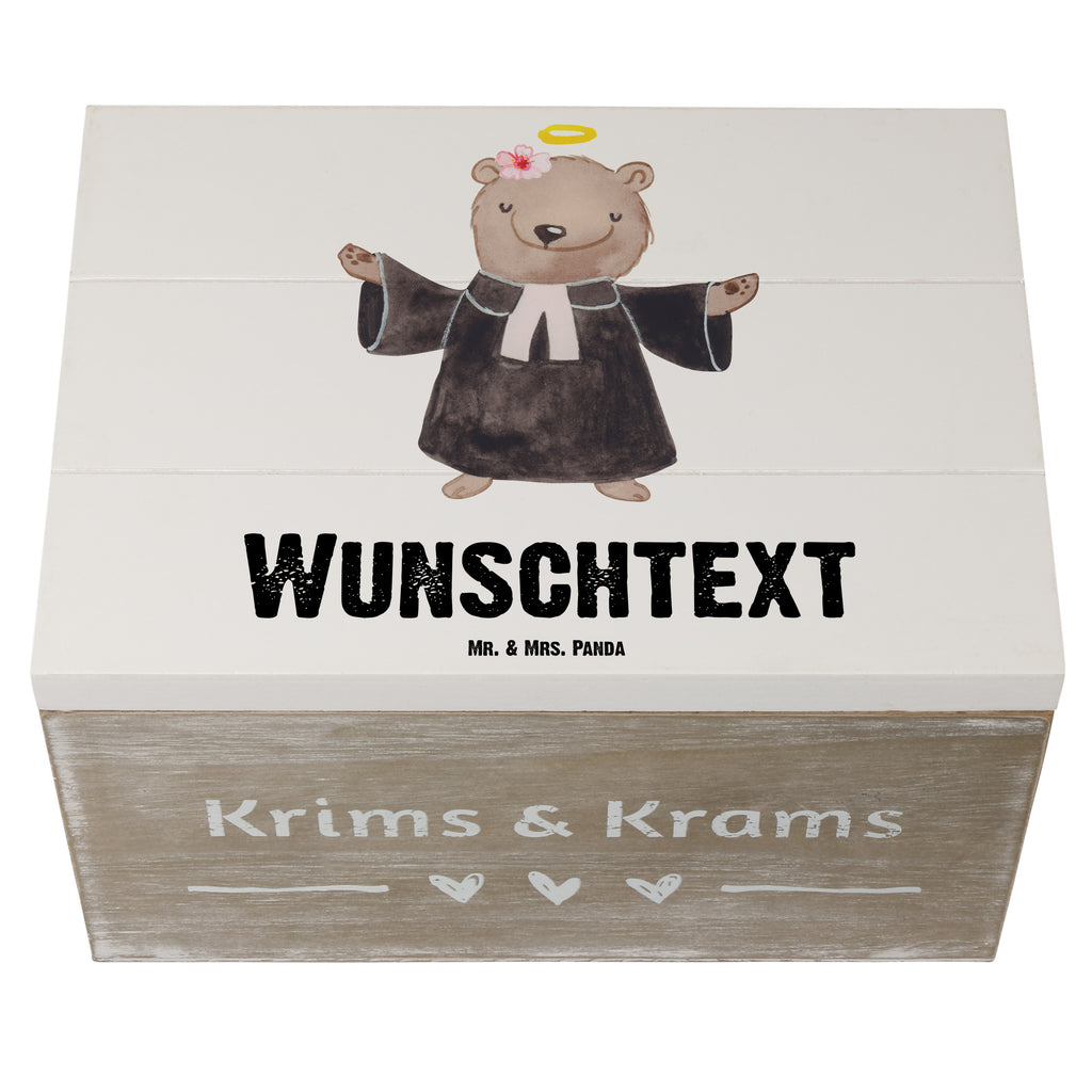 Personalisierte Holzkiste Pastorin mit Herz Holzkiste mit Namen, Kiste mit Namen, Schatzkiste mit Namen, Truhe mit Namen, Schatulle mit Namen, Erinnerungsbox mit Namen, Erinnerungskiste, mit Namen, Dekokiste mit Namen, Aufbewahrungsbox mit Namen, Holzkiste Personalisiert, Kiste Personalisiert, Schatzkiste Personalisiert, Truhe Personalisiert, Schatulle Personalisiert, Erinnerungsbox Personalisiert, Erinnerungskiste Personalisiert, Dekokiste Personalisiert, Aufbewahrungsbox Personalisiert, Geschenkbox personalisiert, GEschenkdose personalisiert, Beruf, Ausbildung, Jubiläum, Abschied, Rente, Kollege, Kollegin, Geschenk, Schenken, Arbeitskollege, Mitarbeiter, Firma, Danke, Dankeschön, Pastorin, Dienerin Gottes<br />Geistliche, Pfarrerin, Predigerin<br />Priesterin, Theologin, Kirche