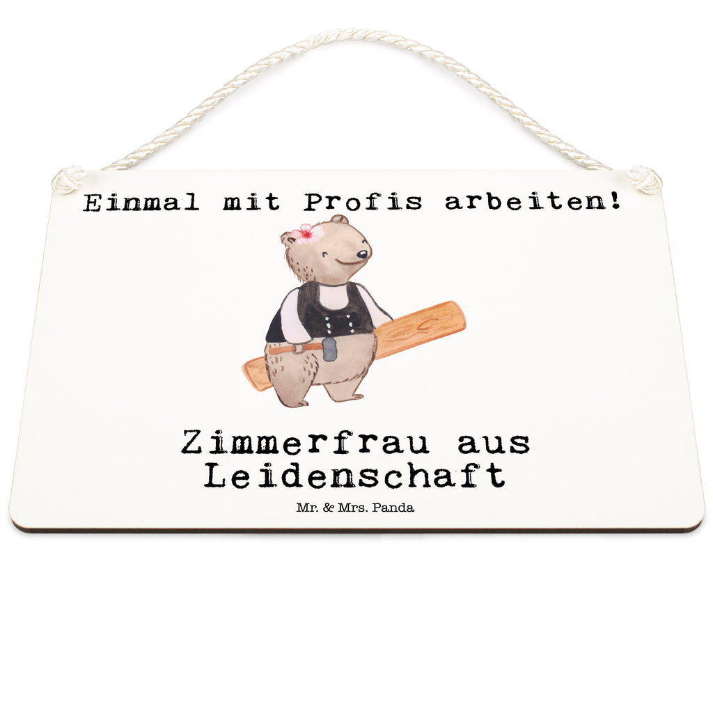 Deko Schild Zimmerfrau aus Leidenschaft Dekoschild, Deko Schild, Schild, Tür Schild, Türschild, Holzschild, Wandschild, Wanddeko, Beruf, Ausbildung, Jubiläum, Abschied, Rente, Kollege, Kollegin, Geschenk, Schenken, Arbeitskollege, Mitarbeiter, Firma, Danke, Dankeschön