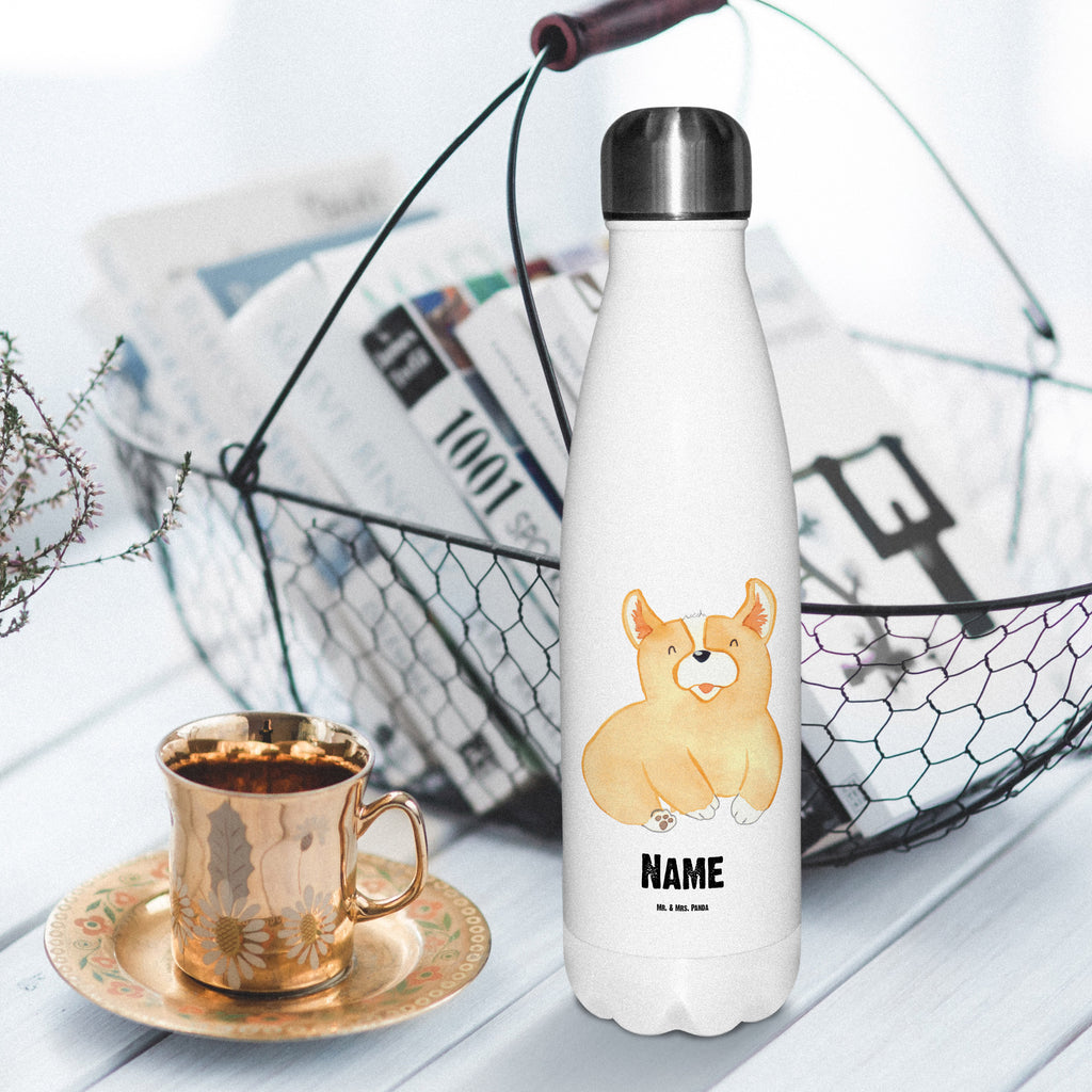 Personalisierte Thermosflasche Corgie Personalisierte Isolierflasche, Personalisierte Thermoflasche, Personalisierte Trinkflasche, Trinkflasche Mit Namen, Wunschname, Bedrucken, Namensflasche, Hund, Hundemotiv, Haustier, Hunderasse, Tierliebhaber, Hundebesitzer, Sprüche, Corgie, Welsh Corgie Pembroke, britisch, Motivation, Spruch, Hundespruch, Lebensfreude