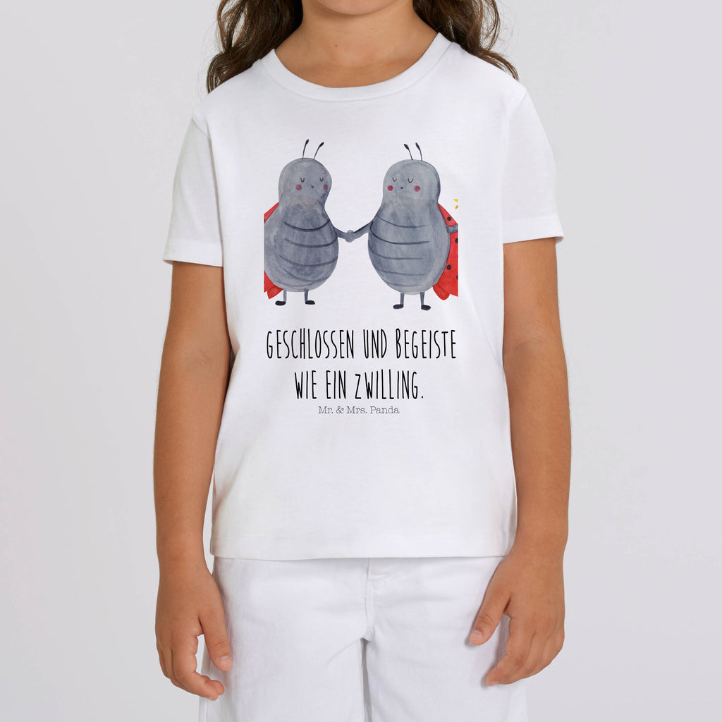 Organic Kinder T-Shirt Sternzeichen Zwilling Kinder T-Shirt, Kinder T-Shirt Mädchen, Kinder T-Shirt Jungen, Tierkreiszeichen, Sternzeichen, Horoskop, Astrologie, Aszendent, Zwillinge, Zwilling Geschenk, Zwilling Sternzeichen, Geburtstag Mai, Geschenk Mai, Geschenk Juni, Marienkäfer, Glückskäfer, Zwillingsbruder, Zwillingsschwester