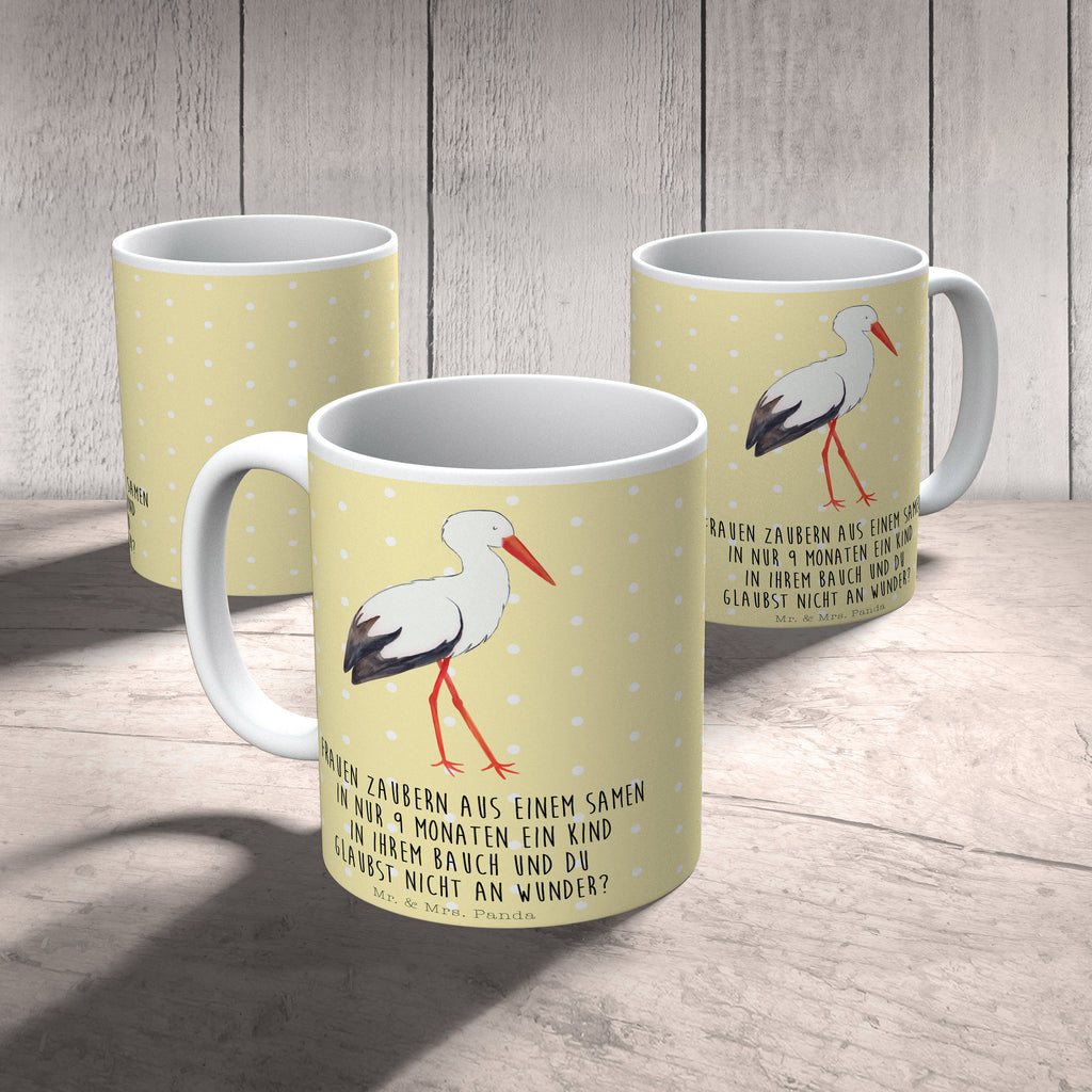 Tasse Storch Tasse, Kaffeetasse, Teetasse, Becher, Kaffeebecher, Teebecher, Keramiktasse, Porzellantasse, Büro Tasse, Geschenk Tasse, Tasse Sprüche, Tasse Motive, Kaffeetassen, Tasse bedrucken, Designer Tasse, Cappuccino Tassen, Schöne Teetassen, Tiermotive, Gute Laune, lustige Sprüche, Tiere, Storch, Störche, Schwangerschaft, Geburt, Mutter, Mütter, Mutter werden, Schwanger, Babybauch, Baby