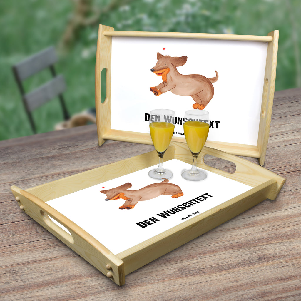 Personalisiertes Serviertablett Hund Dackel fröhlich Personalisiertes Serviertablett, Personalisiertes Tablett, Personalisiertes Holztablett, Personalisiertes Küchentablett, Personalisiertes Dekotablett, Personalisiertes Frühstückstablett, Serviertablett mit Namen, Tablett mit Namen, Hund, Hundemotiv, Haustier, Hunderasse, Tierliebhaber, Hundebesitzer, Sprüche, Hunde, Dackel, Dachshund, happy dog