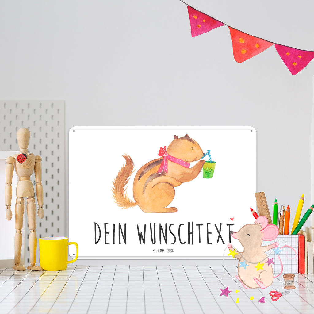 Personalisiertes Blechschild Eichhörnchen Smoothie Blechschild, Metallschild, Geschenk Schild, Schild, Magnet-Metall-Schild, Deko Schild, Wandschild, Wand-Dekoration, Türschild, Tiermotive, Gute Laune, lustige Sprüche, Tiere, Green Smoothies, Diät, Abnehmen, Streifenhörnchen, Eichhörnchen