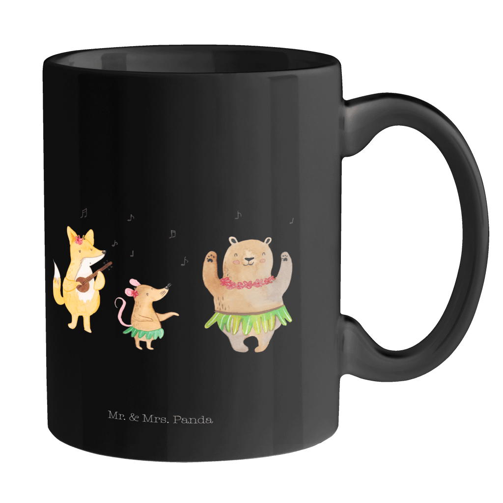 Tasse Waldtiere Aloha Tasse, Kaffeetasse, Teetasse, Becher, Kaffeebecher, Teebecher, Keramiktasse, Porzellantasse, Büro Tasse, Geschenk Tasse, Tasse Sprüche, Tasse Motive, Kaffeetassen, Tasse bedrucken, Designer Tasse, Cappuccino Tassen, Schöne Teetassen, Tiermotive, Gute Laune, lustige Sprüche, Tiere, Wald, Waldtiere, Musik, Aloha, Bär, Hase, Igel, Tanzen, Leben, Lachen