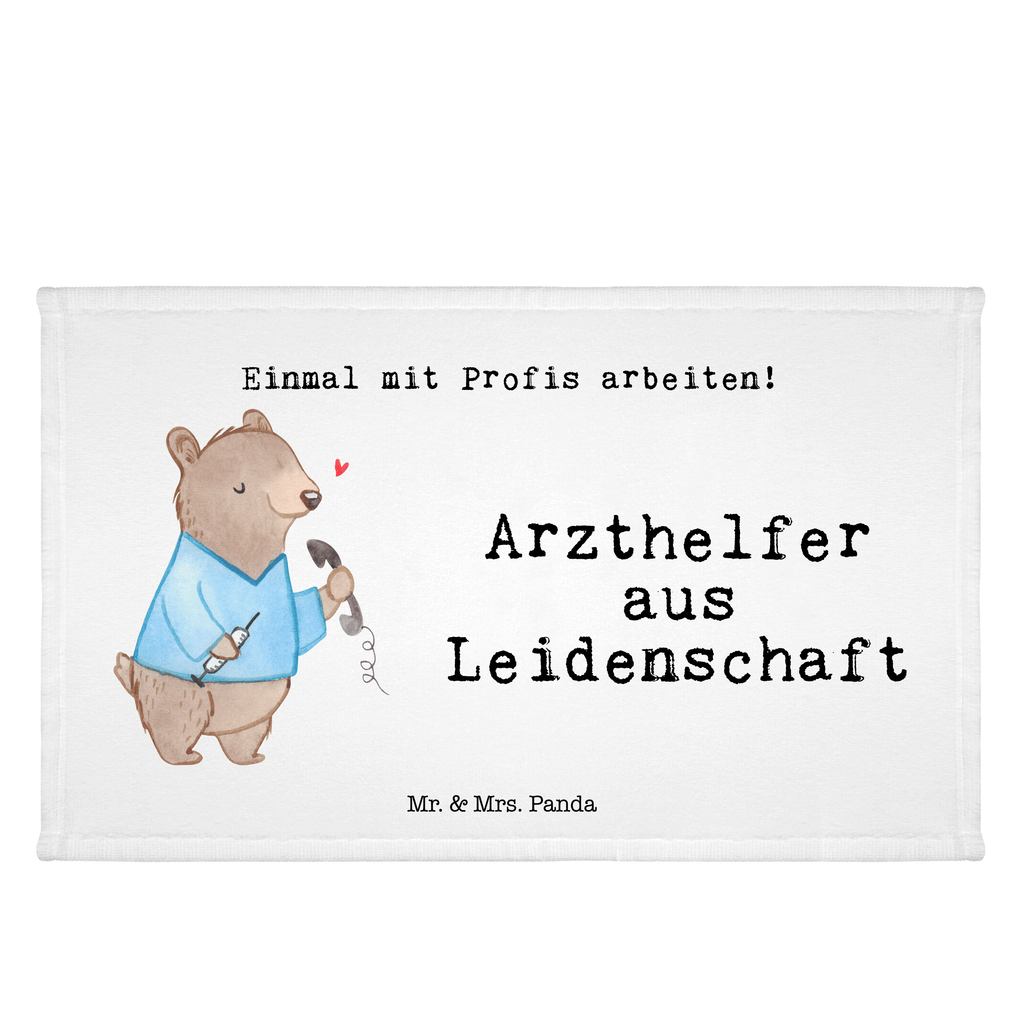 Handtuch Arzthelfer aus Leidenschaft Gästetuch, Reisehandtuch, Sport Handtuch, Frottier, Kinder Handtuch, Beruf, Ausbildung, Jubiläum, Abschied, Rente, Kollege, Kollegin, Geschenk, Schenken, Arbeitskollege, Mitarbeiter, Firma, Danke, Dankeschön, Arzthelfer, Medizinischer Fachangestellter