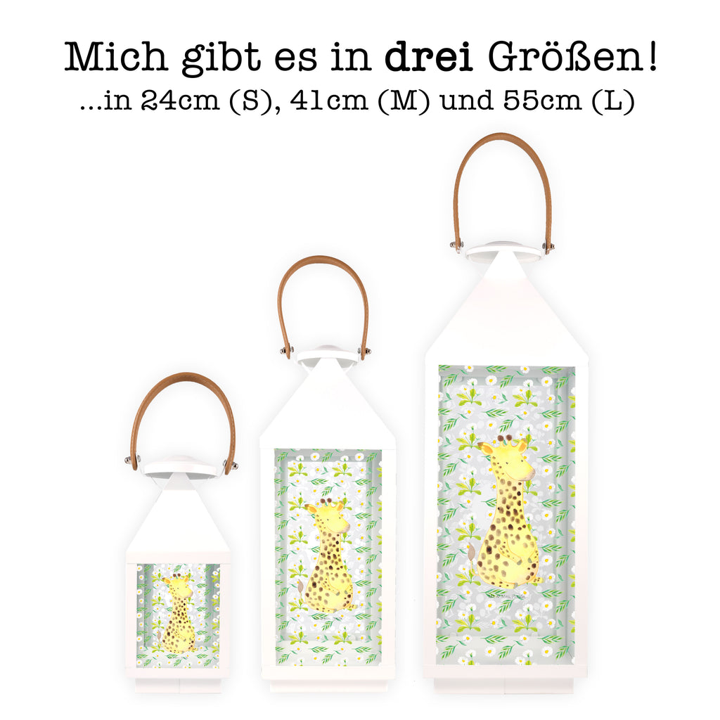 Deko Laterne Giraffe Zufrieden Gartenlampe, Gartenleuchte, Gartendekoration, Gartenlicht, Laterne kleine Laternen, XXL Laternen, Laterne groß, Afrika, Wildtiere, Giraffe, Zufrieden, Glück, Abenteuer