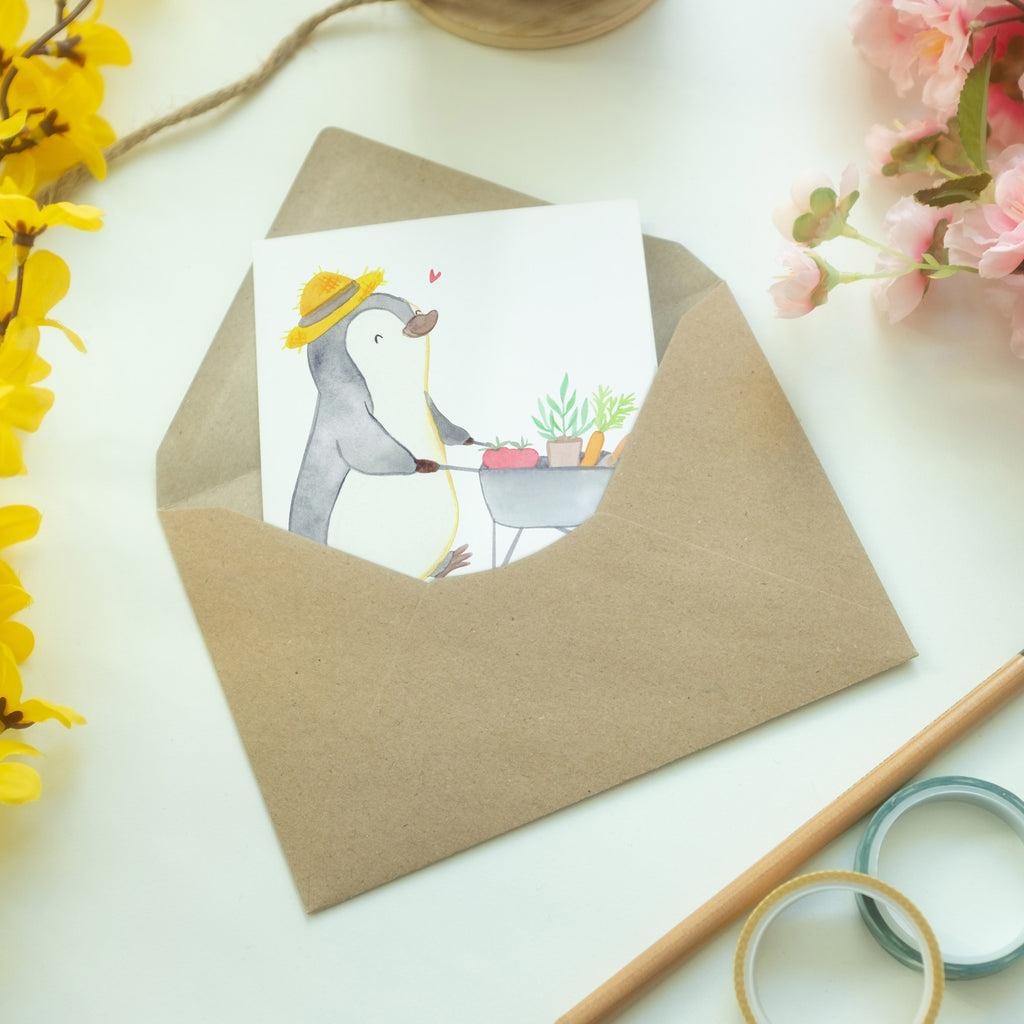 Personalisierte Grußkarte Pinguin Gartenarbeit Personalisierte Grußkarte, Personalisiertere Klappkarte, Personalisierte Einladungskarte, Personalisierte Glückwunschkarte, Personalisierte Hochzeitskarte, Personalisierte Geburtstagskarte, Grußkarte mit Namen, Grußkarte selber drucken, Grußkarte selbst gestalten, Grußkarte mit persönlichen Nachrichten, Grußkarte als Geldgeschenk, Grußkarten personalisiert, Personalisierte Karte, Geschenk, Sport, Sportart, Hobby, Schenken, Danke, Dankeschön, Auszeichnung, Gewinn, Sportler, Gartenarbeit, Urban gardening, Gärtnern, Gartenpflege