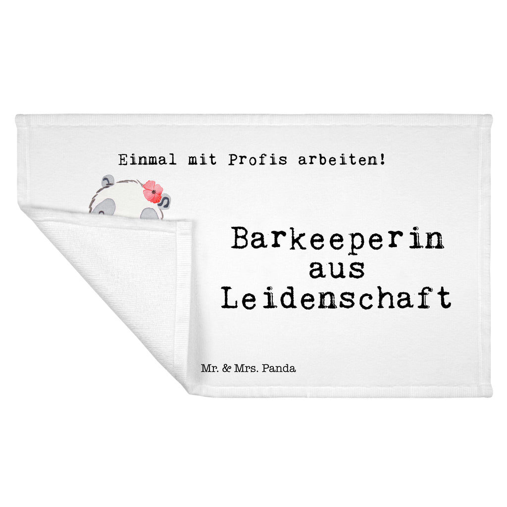 Handtuch Barkeeperin aus Leidenschaft Gästetuch, Reisehandtuch, Sport Handtuch, Frottier, Kinder Handtuch, Beruf, Ausbildung, Jubiläum, Abschied, Rente, Kollege, Kollegin, Geschenk, Schenken, Arbeitskollege, Mitarbeiter, Firma, Danke, Dankeschön, Barkeeperin, Barfrau, Bartender, Barbesitzerin, Kurs