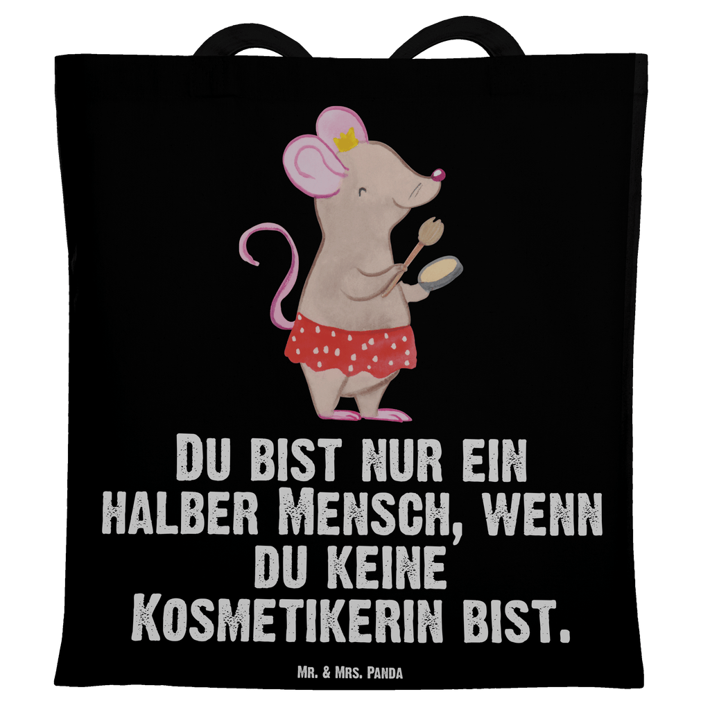 Tragetasche Kosmetikerin mit Herz Beuteltasche, Beutel, Einkaufstasche, Jutebeutel, Stoffbeutel, Tasche, Shopper, Umhängetasche, Strandtasche, Schultertasche, Stofftasche, Tragetasche, Badetasche, Jutetasche, Einkaufstüte, Laptoptasche, Beruf, Ausbildung, Jubiläum, Abschied, Rente, Kollege, Kollegin, Geschenk, Schenken, Arbeitskollege, Mitarbeiter, Firma, Danke, Dankeschön, Kosmetikerin, Make Up Artist, Maskenbildnerin, Visagistin, Beauty Salon, Kosmetikstudio, Eröffnung