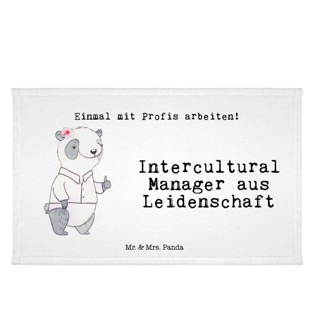 Handtuch Intercultural Manager aus Leidenschaft Gästetuch, Reisehandtuch, Sport Handtuch, Frottier, Kinder Handtuch, Beruf, Ausbildung, Jubiläum, Abschied, Rente, Kollege, Kollegin, Geschenk, Schenken, Arbeitskollege, Mitarbeiter, Firma, Danke, Dankeschön