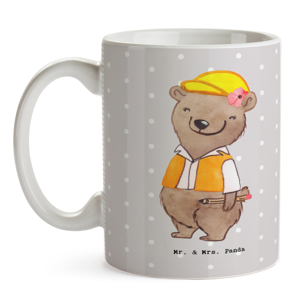 Tasse Bauingenieurin mit Herz Tasse, Kaffeetasse, Teetasse, Becher, Kaffeebecher, Teebecher, Keramiktasse, Porzellantasse, Büro Tasse, Geschenk Tasse, Tasse Sprüche, Tasse Motive, Kaffeetassen, Tasse bedrucken, Designer Tasse, Cappuccino Tassen, Schöne Teetassen, Beruf, Ausbildung, Jubiläum, Abschied, Rente, Kollege, Kollegin, Geschenk, Schenken, Arbeitskollege, Mitarbeiter, Firma, Danke, Dankeschön, Bauingenieurin, Statikerin, Ingeniuerin, Baustelle, Studium