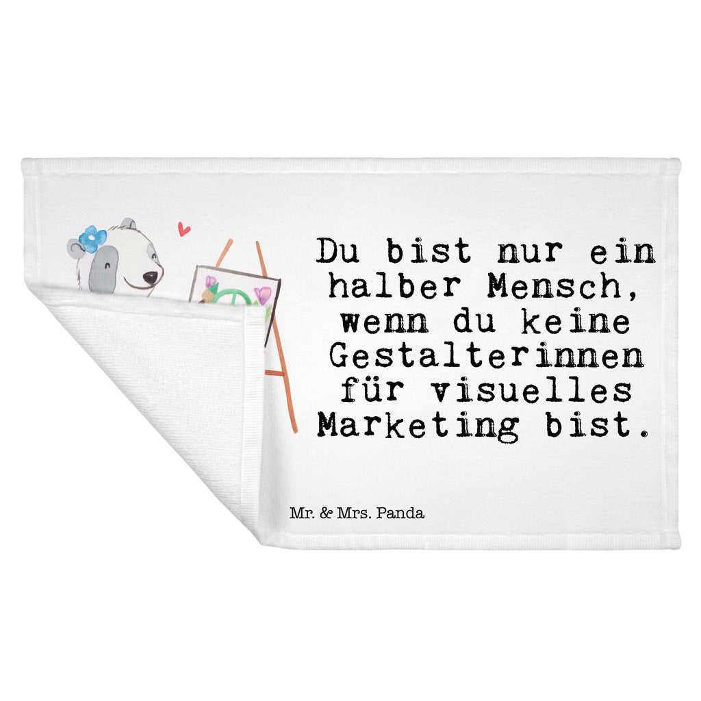 Handtuch Gestalterinnen für visuelles Marketing mit Herz Gästetuch, Reisehandtuch, Sport Handtuch, Frottier, Kinder Handtuch, Beruf, Ausbildung, Jubiläum, Abschied, Rente, Kollege, Kollegin, Geschenk, Schenken, Arbeitskollege, Mitarbeiter, Firma, Danke, Dankeschön